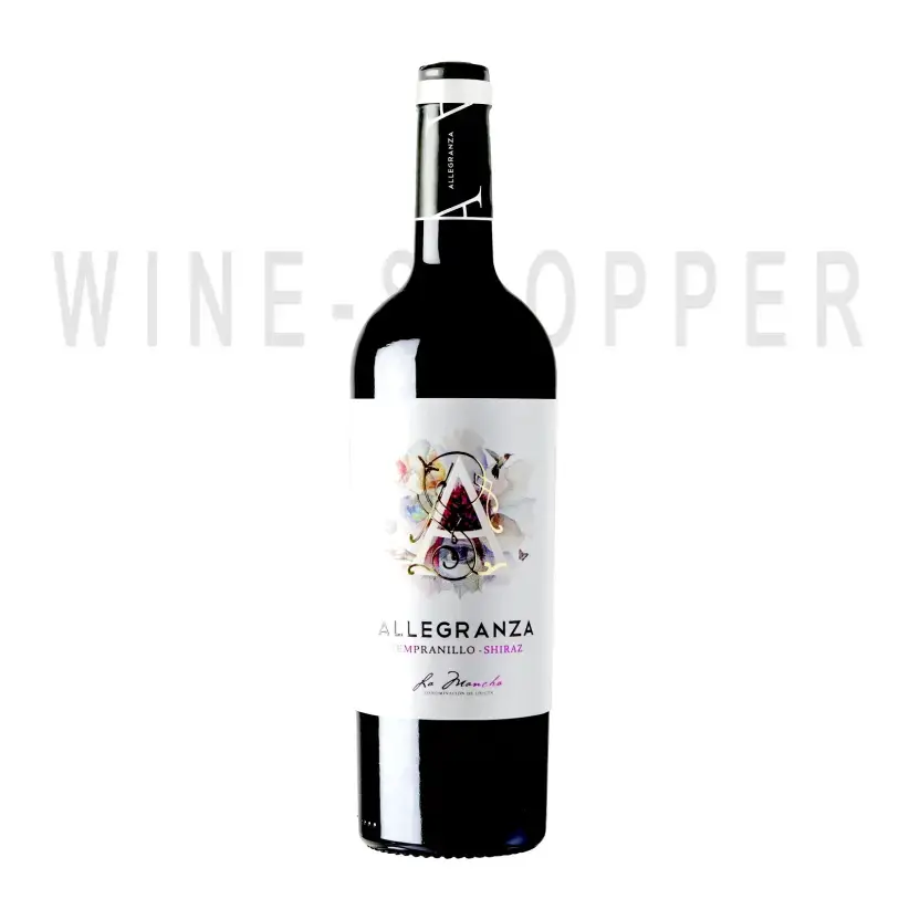 Вино Allegranza Tempranillo-Shiraz La Mancha D.O. 2016 0.75 л