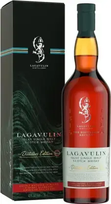 Виски Lagavulin Distillers Edition Double Matured Single Malt, 2022, gift box, 0.7 л