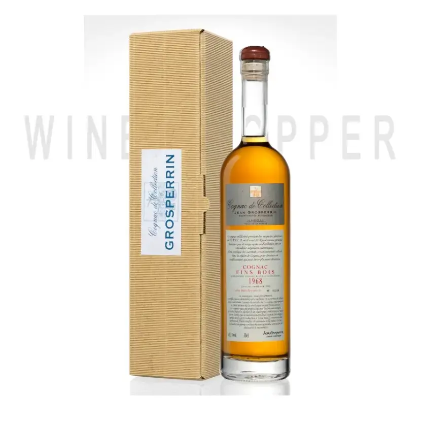 Коньяк Cognac Vintage Fin Bois Grosperrin gift box 1968 0.7 л