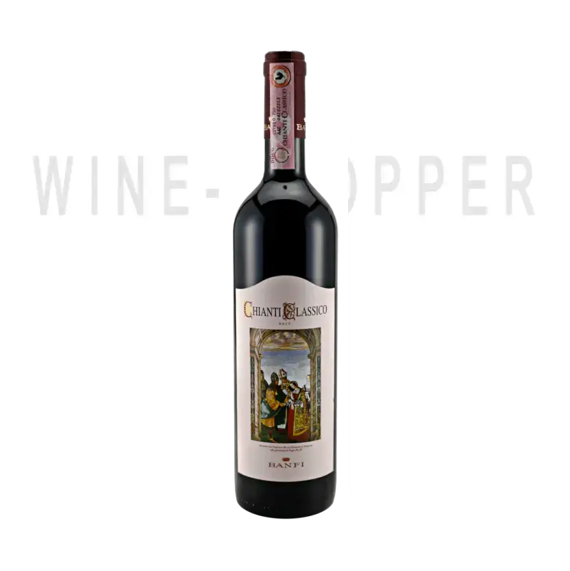 Вино Chianti Classico Castello Banfi 2017 0.75 л
