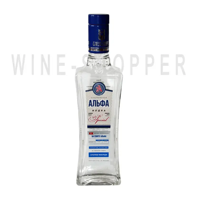 Водка Сталковская Альфа, 0.5 л
