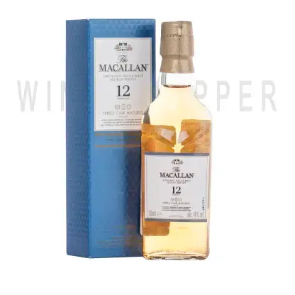 Macallan Triple Cask Matured 12 years old, gift box 0.05 л