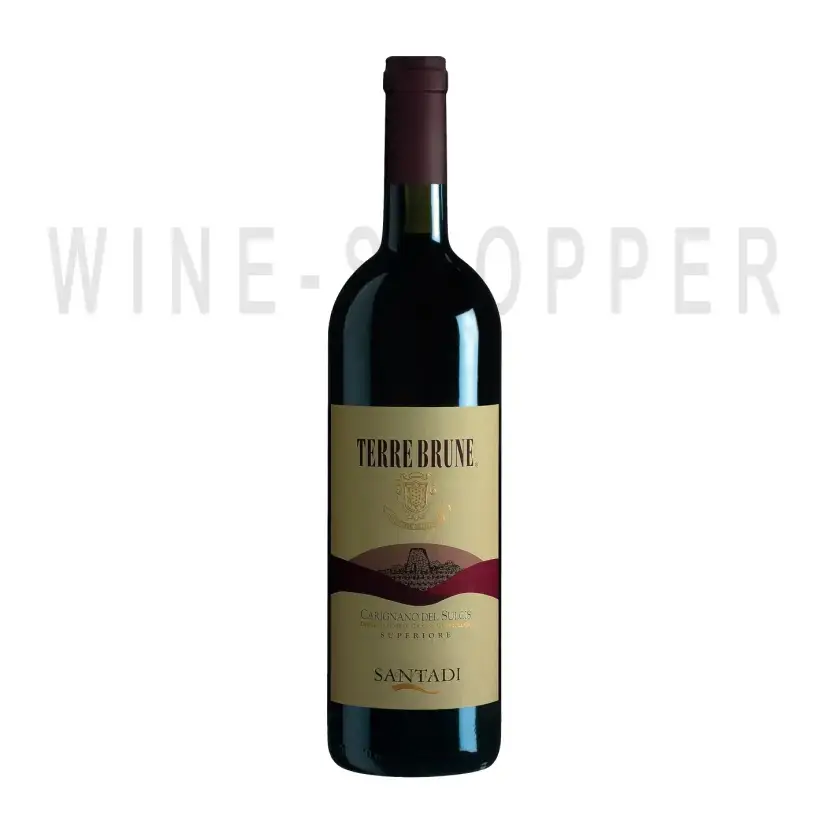 Вино Terre Brune, Carignano del Sulcis DOC Superiore 2015 0.75 л