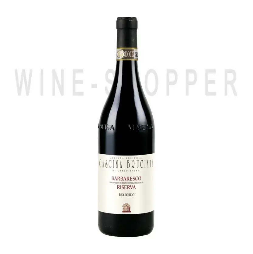 Вино Cascina Bruciata, Barbaresco Riserva Rio Sordo DOCG 2013 0.75 л