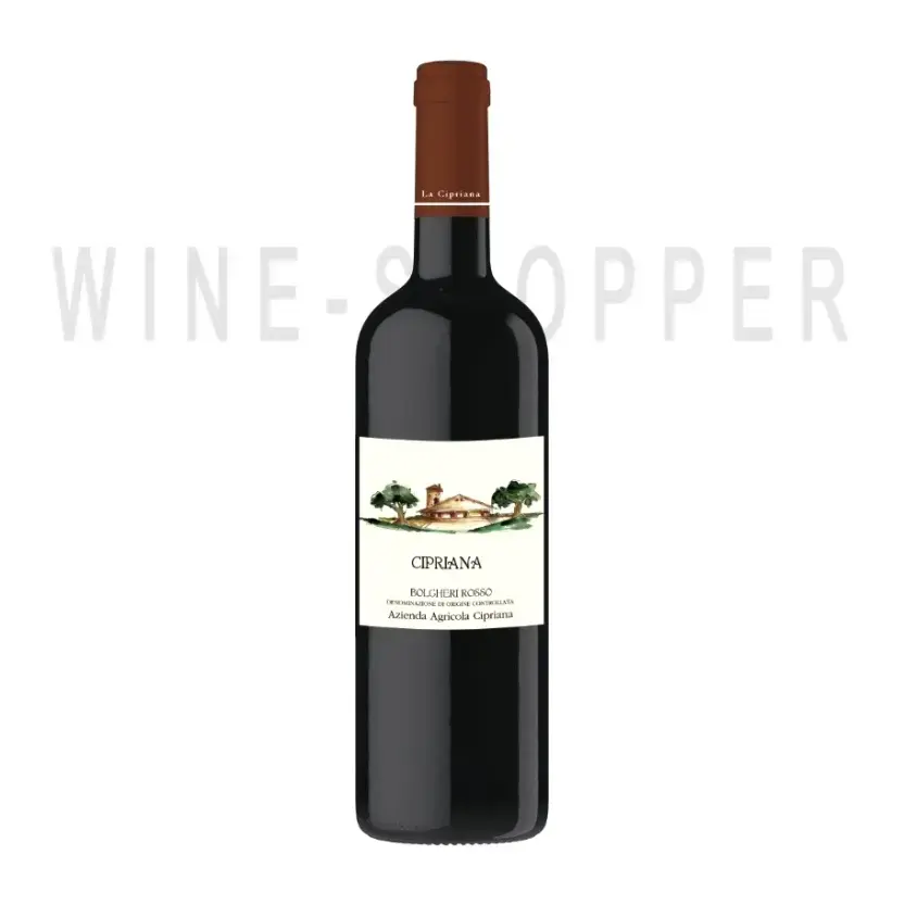 Вино Cipriana, Bolgheri Rosso DOC 2017 0.75 л