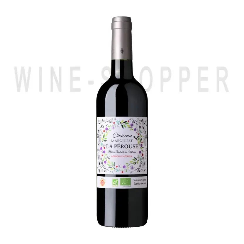Вино Chateau Marquisat La Perouse, Bordeaux Superieur AOC 2016 0.75 л