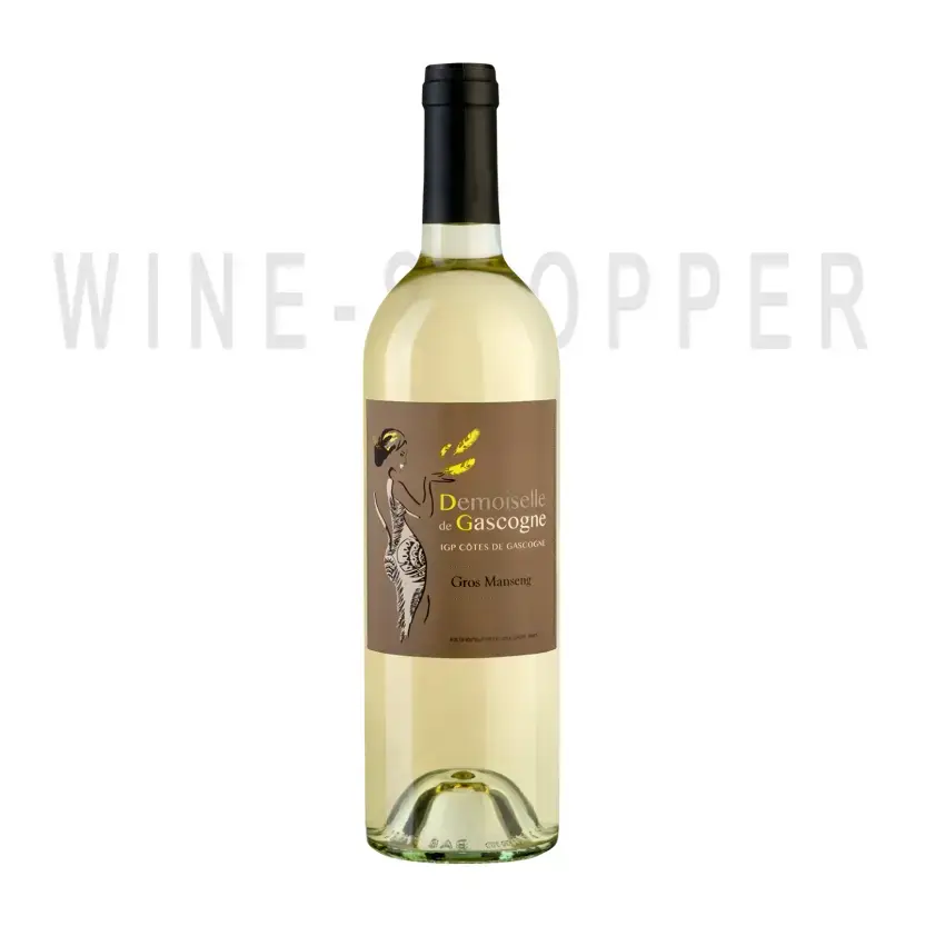 Вино Domain de Menard, Demoiselle de Gascogne Gros Manseng, Cotes de Gascogne IGP 2018 0.75 л