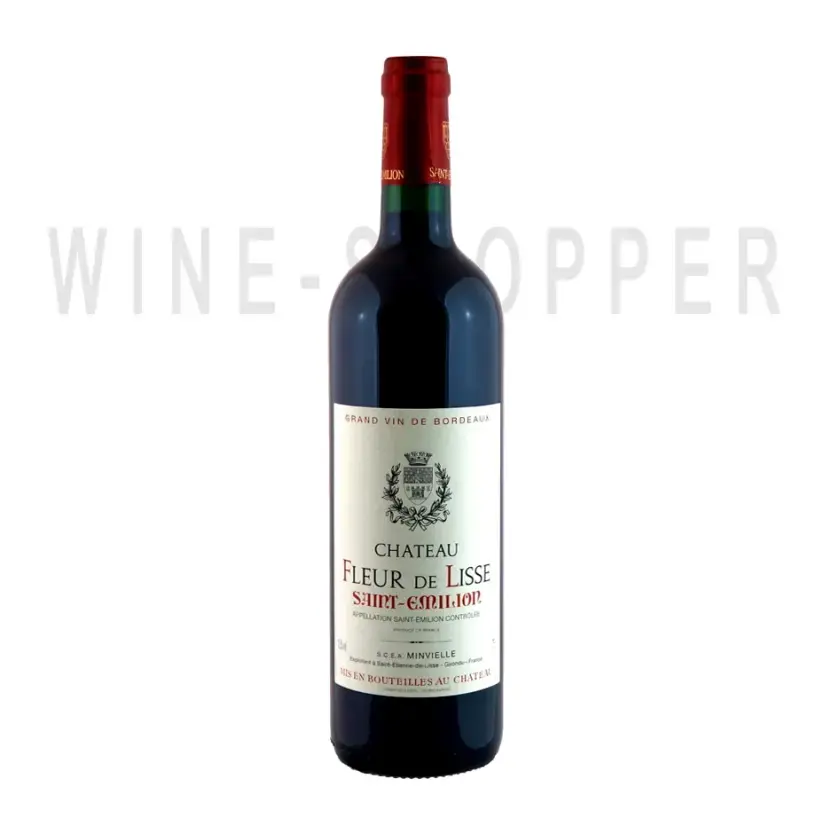 Вино Chateau Fleur de Lisse, Saint-Emilion AOC 0.75 л