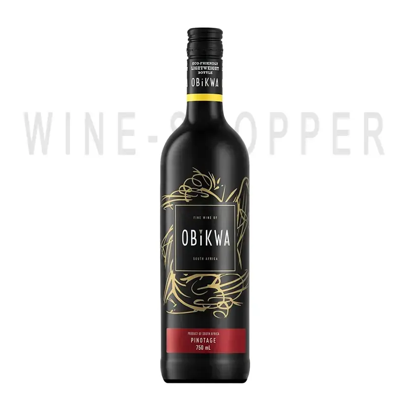 Вино Obikwa, Pinotage 2019 0.75 л