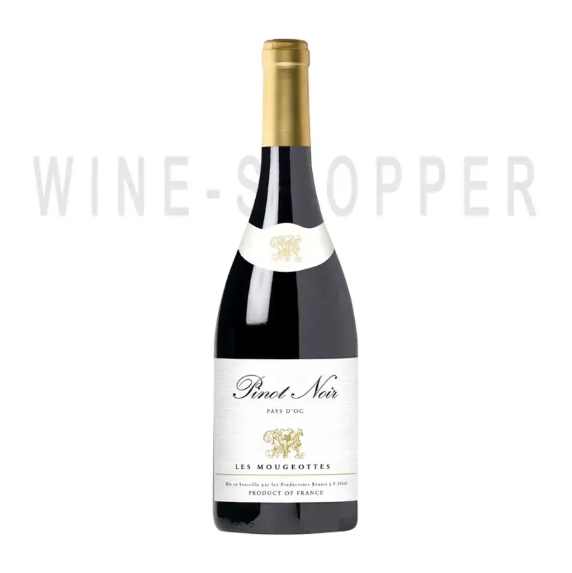 Вино Les Mougeottes Pinot Noir, Pays d'Oc IGP 2019 0.75 л