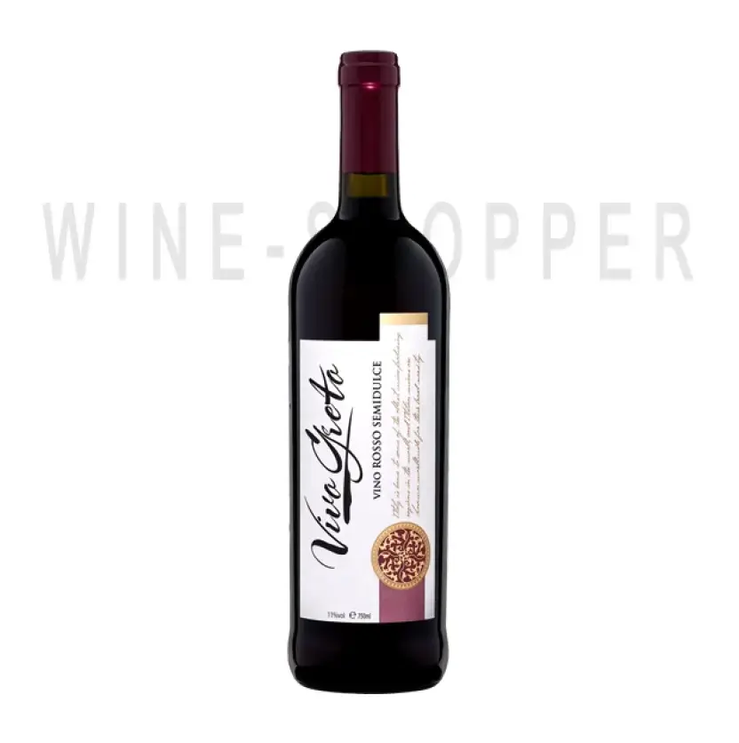 Вино Aspi, Vivo Greto Rosso Semidulce 0.75 л