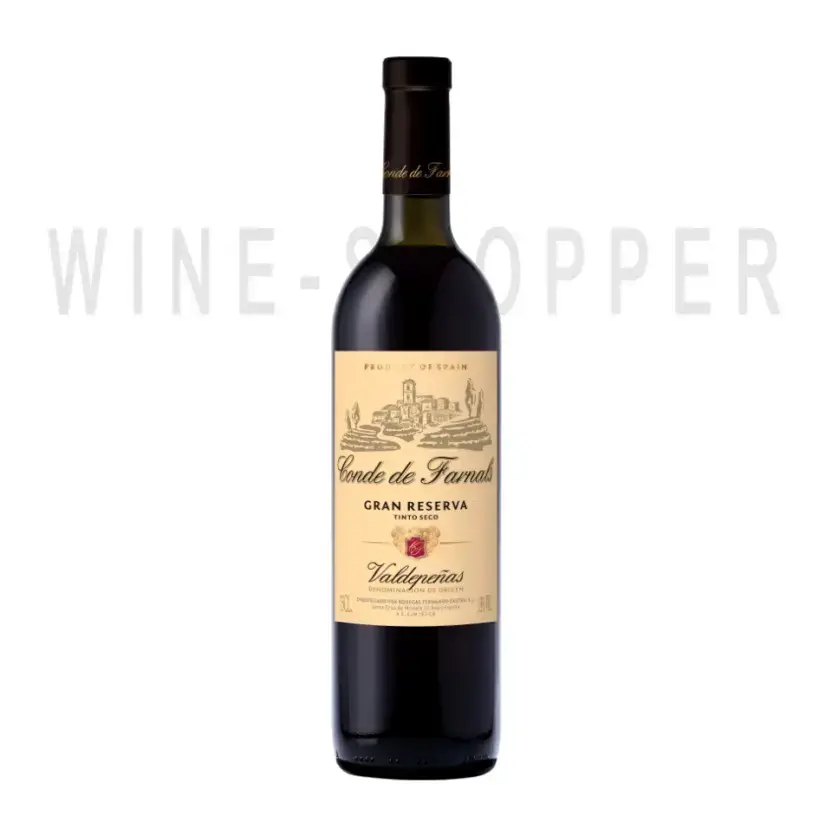 Вино Conde de Farnals Gran Reserva, Valdepenas DO 2011 0.75 л