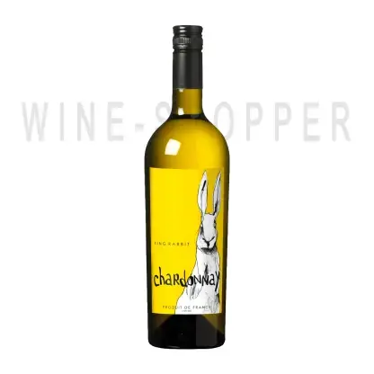 Вино King Rabbit Chardonnay, Pays D'Oc IGP 2020 0.75 л