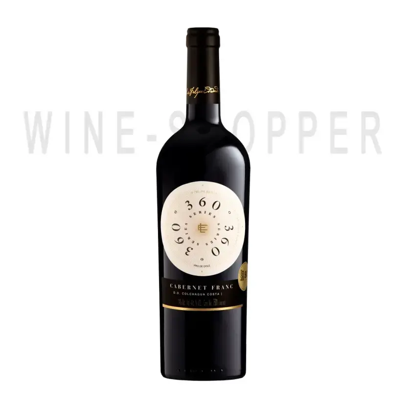 Вино Luis Felipe Edwards, 360° Cabernet Franc 2015 0.75 л