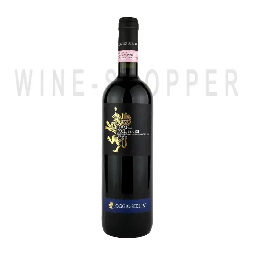 Вино Vecchia Cantina di Montepulciano Poggio Stella Chianti Colli Senesi DOCG 2017 0.75 л