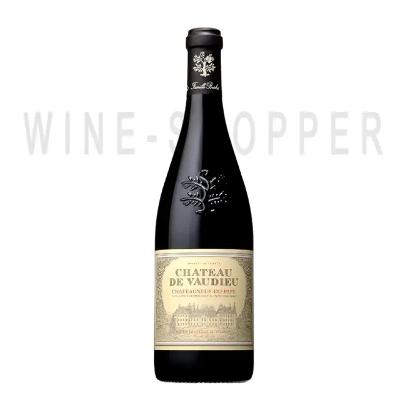 Вино Chateau de Vaudieu, Chateauneuf-du-Pape AOC Rouge 2015 0.75 л