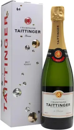 Шампанское Taittinger Brut Reserve, gift box 0.75 л