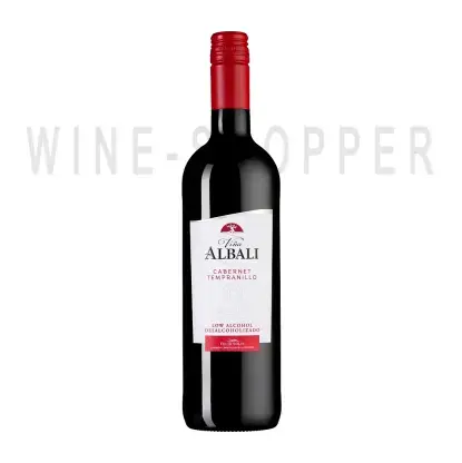 Vina Albali Cabernet-Tempranillo Low Alcohol 2020 0.75 л