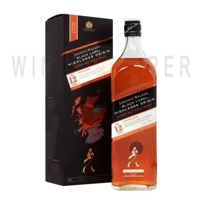 Johnnie Walker Black Label Highlands Origin gift box 0.7 л