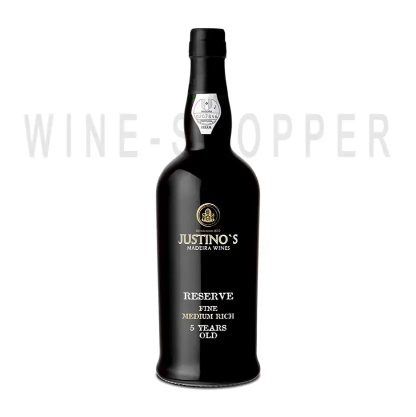Вино Justino's Madeira Wines, Reserve Fine Medium Rich 5 Years Old, Madeira DOP 0.75 л
