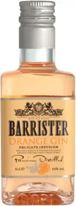 Джин Barrister Orange Gin 0.05 л