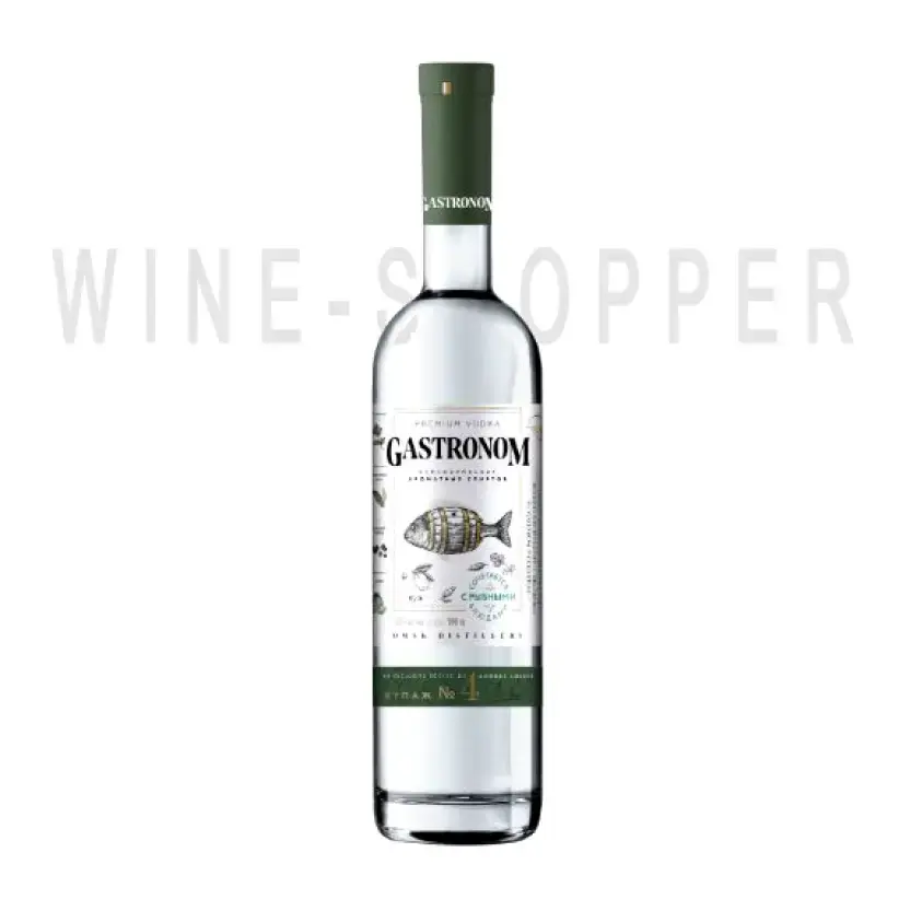Водка Gastronom особая Купаж №4 К рыбным блюдам 0.5 л