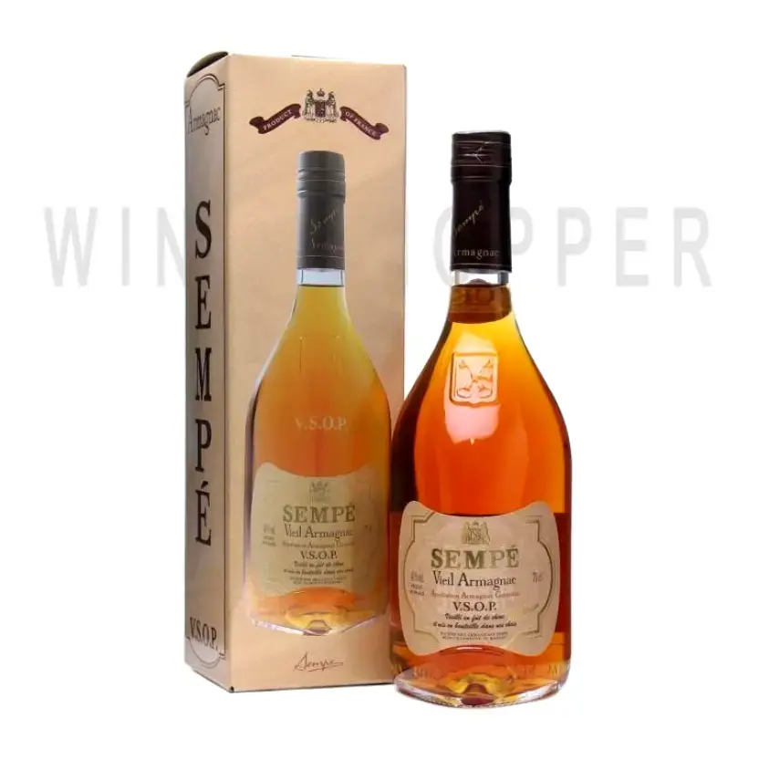 Арманьяк Sempe Armagnac VSOP gift box 0.7 л
