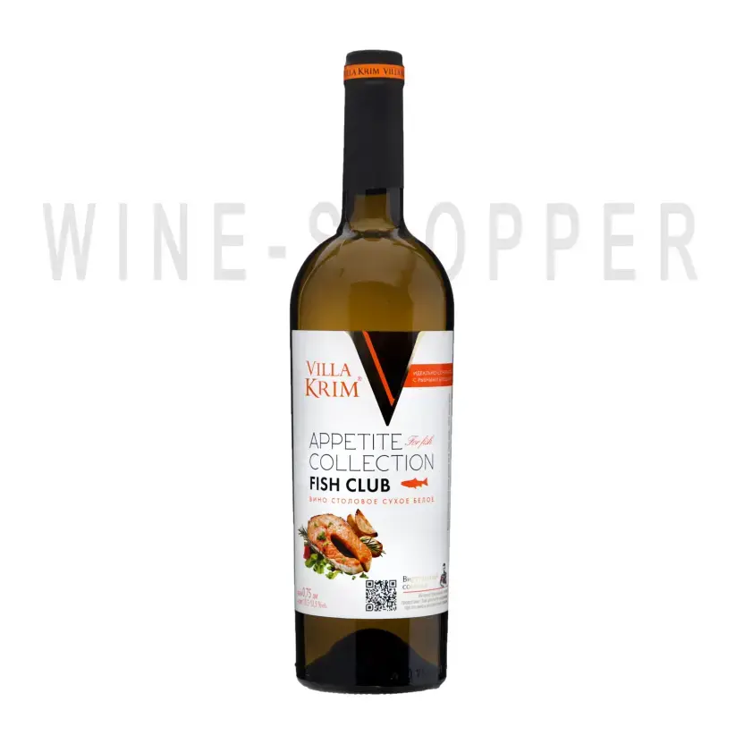 Вино Villa Krim Appetite Collection Fish Club 0.75 л