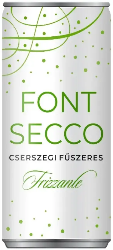 FontSeccoCserszegiFuszeresFrizzante,2022,0.25л